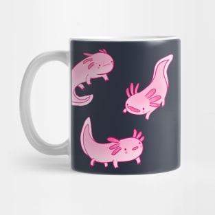 Pink axolotls pack Mug